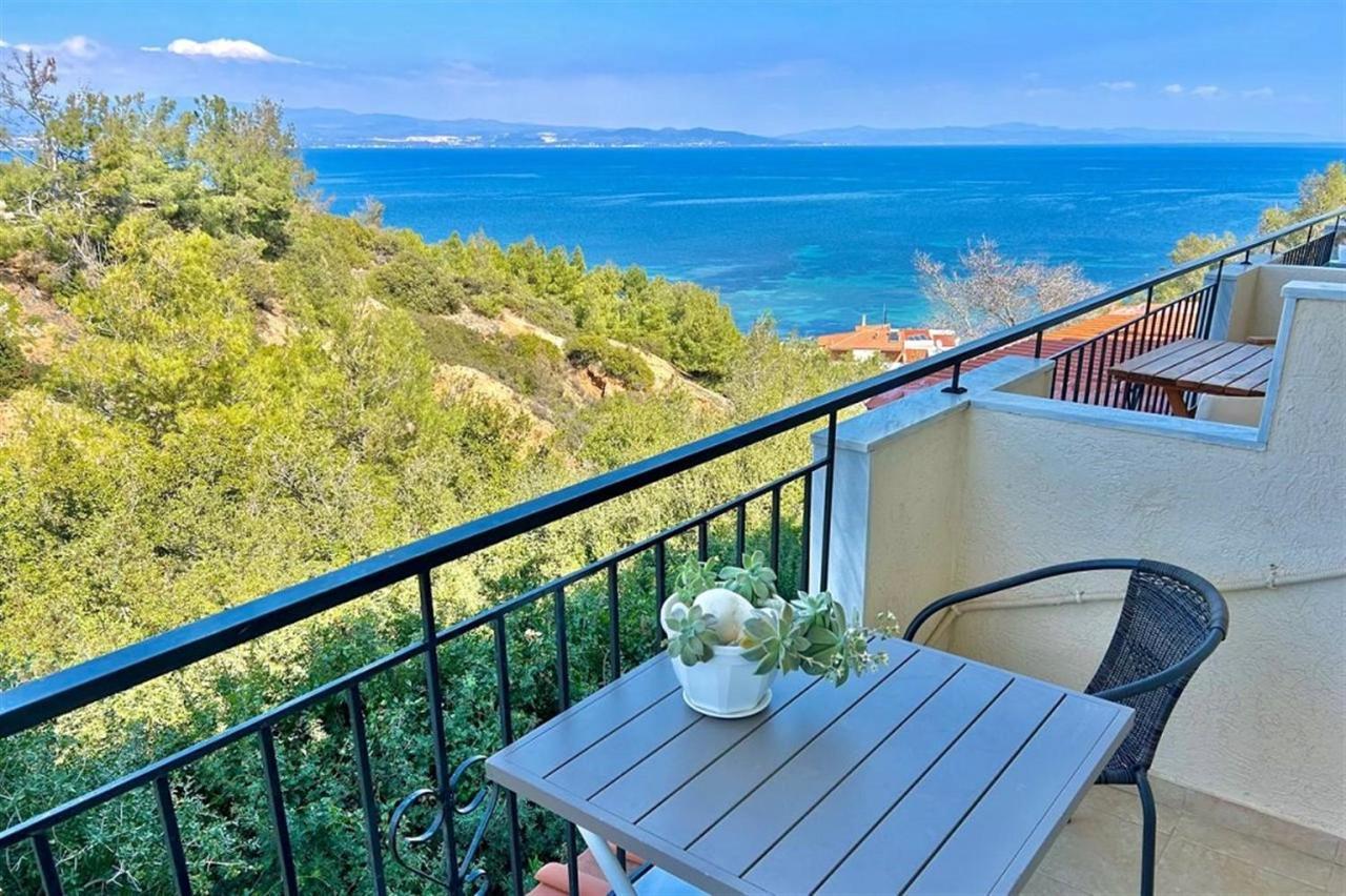 Villa Irina, Nea Potidea Kassandra Beach Exteriör bild